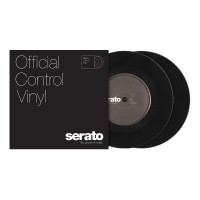 Vinilos Serato 7" Negros (Pareja) para DJs profesionales