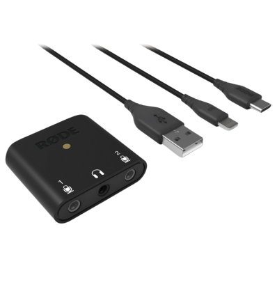 RODE AI-Micro - Interfaz de audio ultracompacta de doble canal