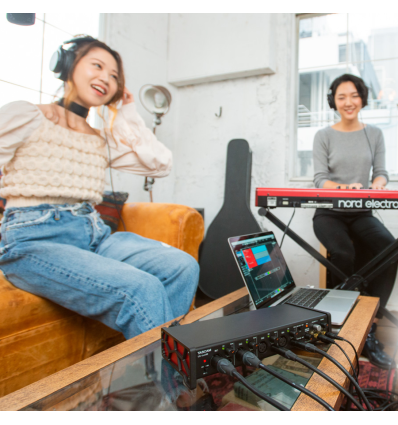 TASCAM US-4x4HR - Interfaz de audio USB de alta resolución