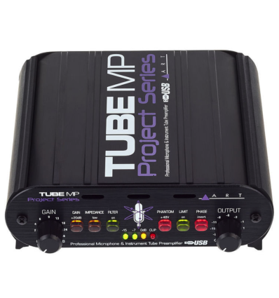 ART Tube MP Project Series - Preamplificador de micrófono a válvulas