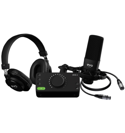 Audient EVO Start Recording Bundle – Pack de grabación completo