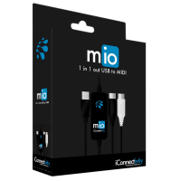 iConnectivity mio – Interfaz MIDI USB 1x1 para Mac y PC iConnectivity mio – Interfaz MIDI USB 1x1 para Mac y PC
