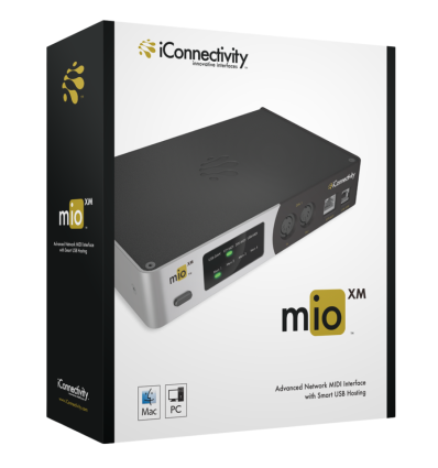 iConnectivity mioXM – Interfaz MIDI avanzada con Ethernet