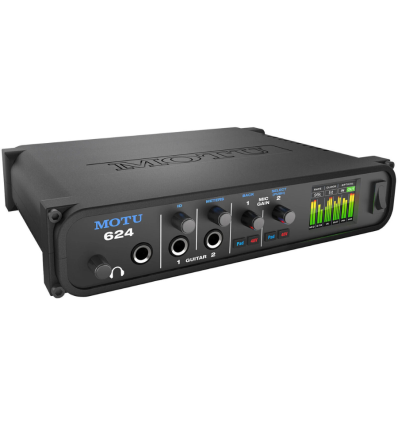 MOTU 624 AVB – Interfaz de audio compacta y profesional