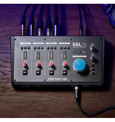 Solid State Logic SSL 12 - Interfaz de Audio USB Profesional