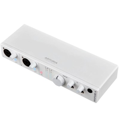 Arturia MiniFuse 4 Black - Interfaz de Audio USB 4x4 Profesional