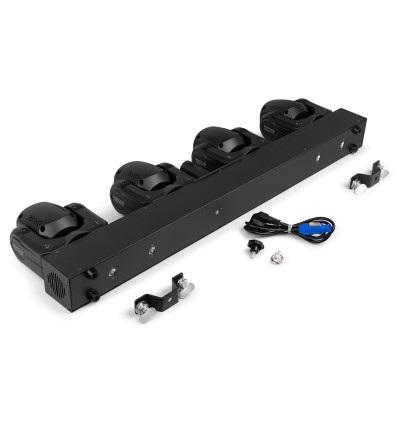 BeamZ Panther Quatro - Barra de iluminación LED con 4 cabezas móviles