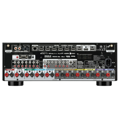 Denon AVC-X3800H - Amplificador AV 9.4 Canales con Soporte 8K y HEOS®