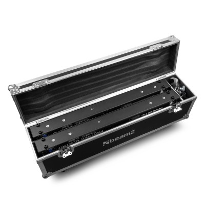 BEAMZ FCPQ Flightcase para 2x Panther Quatro Bar – Protección Total