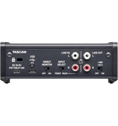 TASCAM US-1x2HR - Interfaz de Audio USB de Alta Resolución