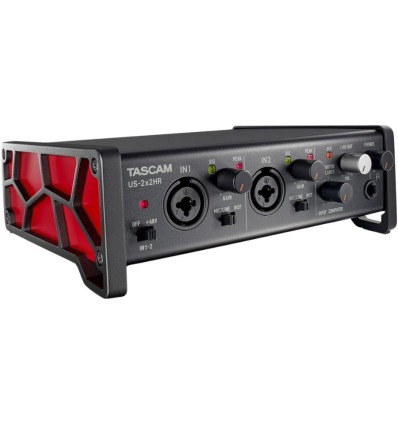 TASCAM US-2x2HR - Interfaz de Audio/MIDI USB de Alta Resolución