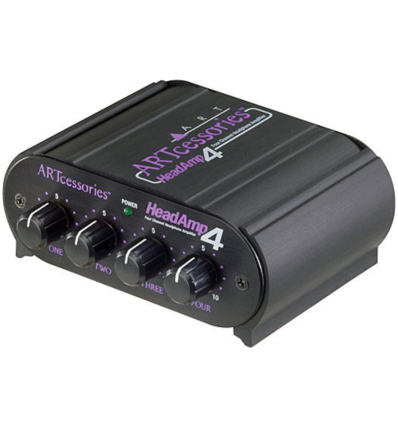 ART HeadAmp4 | Amplificador de Auriculares de 4 Canales