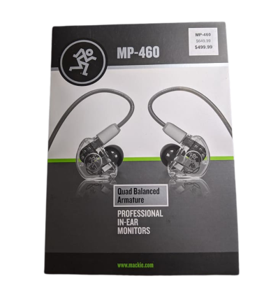 Mackie MP-460 | Monitores In-Ear Profesionales de Cuádruple Armadura