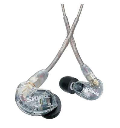 Shure SE215-CL | Auriculares In-Ear Profesionales con Aislamiento