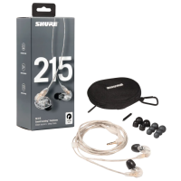Shure SE215-CL | Auriculares In-Ear Profesionales con Aislamiento