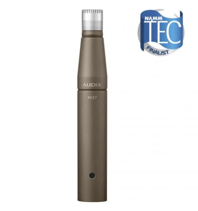 Audix A127 - Micrófono omnidireccional de condensador de referencia