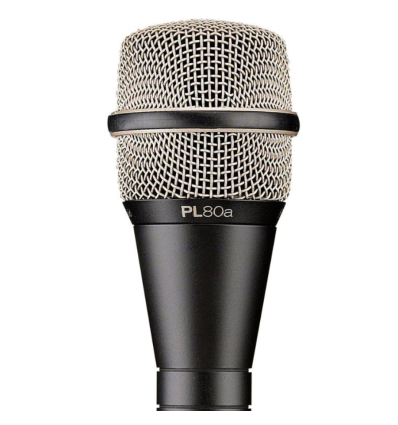 Micrófono dinámico Electro-Voice PL80a – Claridad y potencia vocal