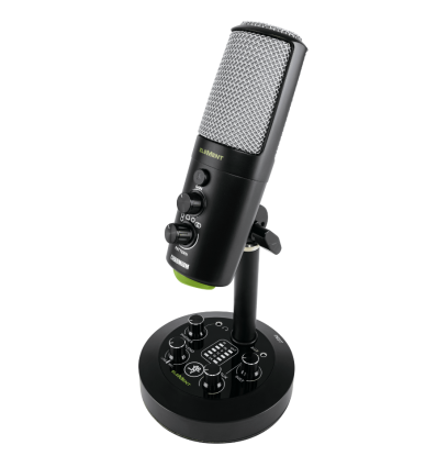 Mackie EM-CHROMIUM - Micrófono de condensador USB con mezclador