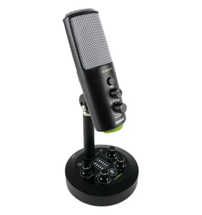 Mackie EM-CHROMIUM - Micrófono de condensador USB con mezclador