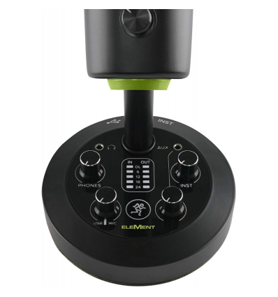 Mackie EM-CHROMIUM - Micrófono de condensador USB con mezclador