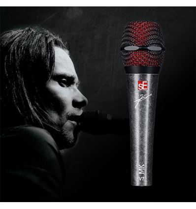 sE Electronics V7 MK - Micrófono dinámico supercardioide Myles Kennedy