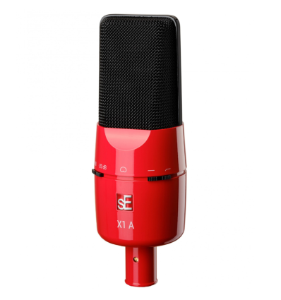 sE Electronics X1 A Red - Micrófono de condensador cardioide versátil