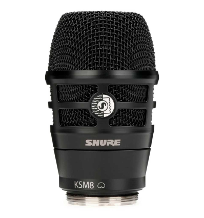 Shure KSM8 Negro - Micrófono Vocal Dinámico de Doble Diafragma