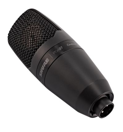 Shure PGA27 – Micrófono de condensador profesional de diafragma