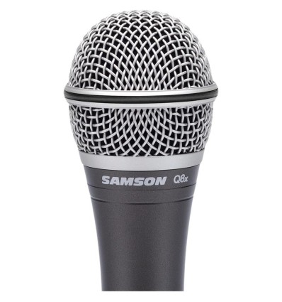 Micrófono Dinámico Vocal Samson Q8X - Calidad Profesional