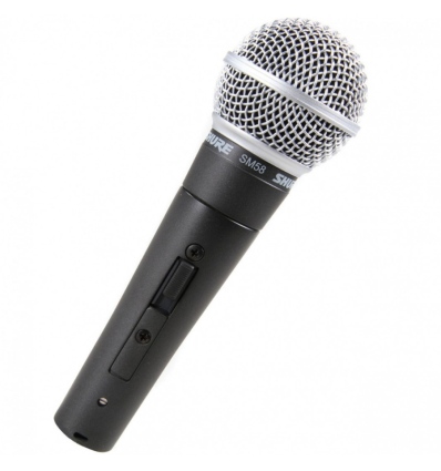 Shure SM58 SE – Micrófono dinámico cardioide con interruptor