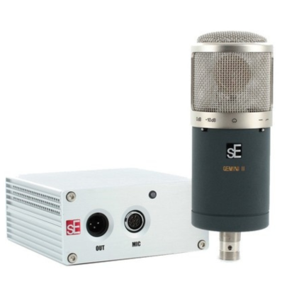 sE Electronics Gemini II – Micrófono de condensador de doble válvula