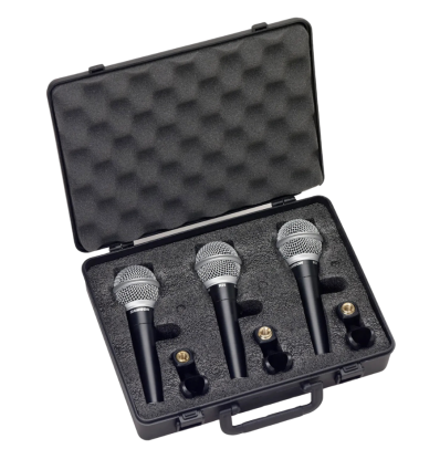 Samson R21 SW 3-Pack – Pack de 3 micrófonos dinámicos profesionales