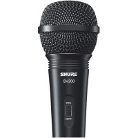 Micrófono dinámico Shure SV200 – Calidad y versatilidad para voces