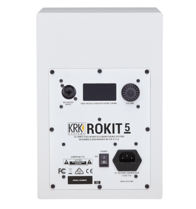 KRK ROKIT RP5 G5 Blanco - Monitor de Estudio Activo 5"