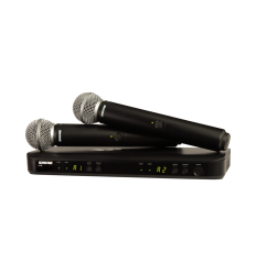 SHURE BLX288/SM58 – Sistema inalámbrico dual con micrófonos SM58