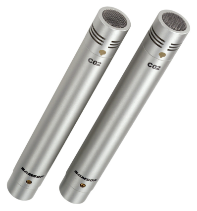 Micrófono de condensador Samson C02 - Calidad profesional para estudio