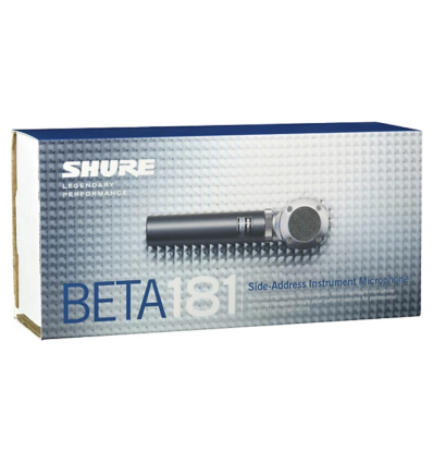 Shure Beta 181/O - Micrófono de condensador omnidireccional compacto