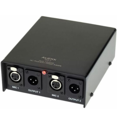 Audix APS-2 - Fuente de alimentación phantom de 2 canales