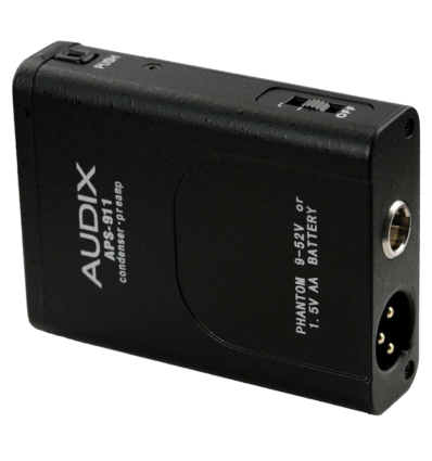 Audix APS-911 - Adaptador de alimentación phantom portátil