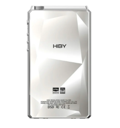 HiBy R6 III 2025 Plata - Reproductor de Audio Hi-Res con Android 12