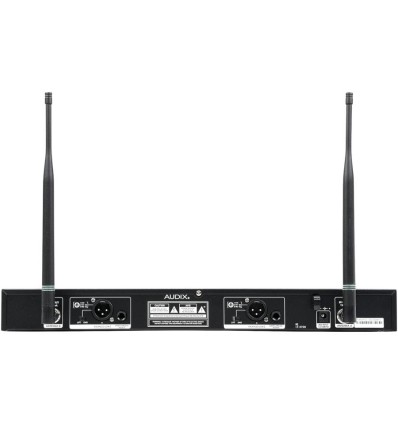 Audix AP62 OM2 - Sistema de micrófonos inalámbricos duales para DJs