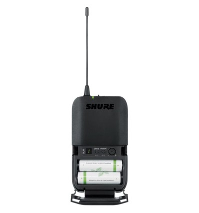 Sistema de micrófono inalámbrico Shure BLX1288/CVL | Mano y solapa