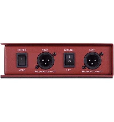 Samson S-Max MCD2 Pro - Caja DI estéreo pasiva con salidas XLR