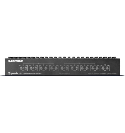 Samson S-Patch Plus - Patchbay balanceado de 48 puntos