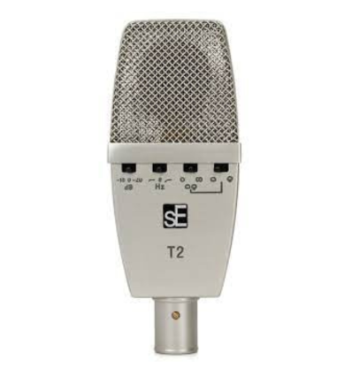 Micrófono de condensador sE Electronics T2: calidad y precisión
