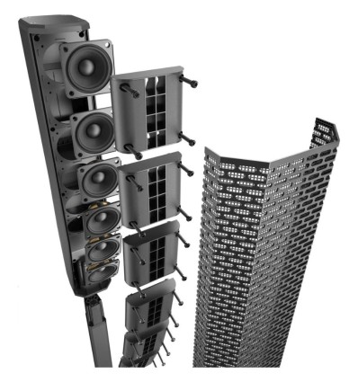 Electro-Voice EVOLVE50M-KB - Sistema de columna portátil 1000W