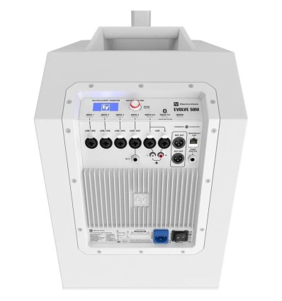 Electro-Voice EVOLVE50M-KW - Sistema de columna portátil blanco 1000W