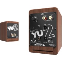 Altavoces de escritorio Kanto YU2 Walnut de 50W con DAC integrado Altavoces de escritorio Kanto YU2 Walnut de 50W con DAC integrado