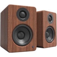 Altavoces de escritorio Kanto YU2 Walnut de 50W con DAC integrado Altavoces de escritorio Kanto YU2 Walnut de 50W con DAC integrado