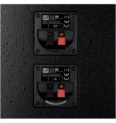 LD Systems SUB 88 - Subwoofer pasivo compacto de 2x8" y 200 W